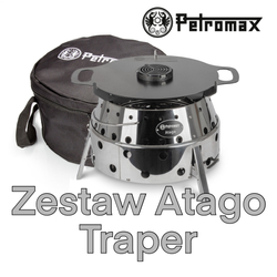 Kit for Trapers - PETROMAX GRILL ATAGO+GRIDDLE PLATE